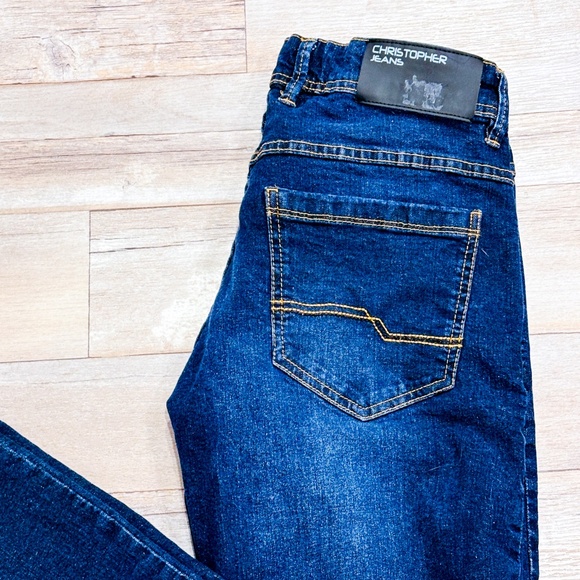 CHRISTOPHER JEANS Dark blue straight leg jeans - Picture 2 of 11